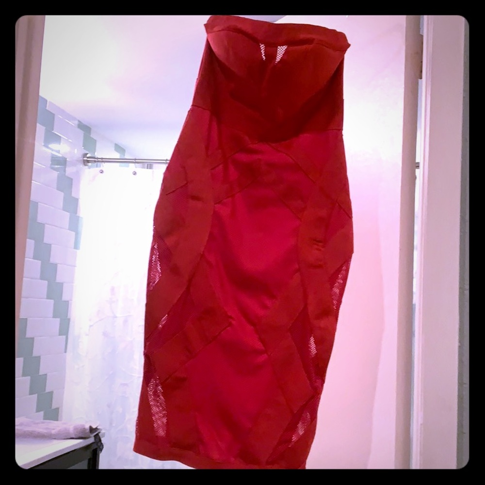 Wow couture red dress